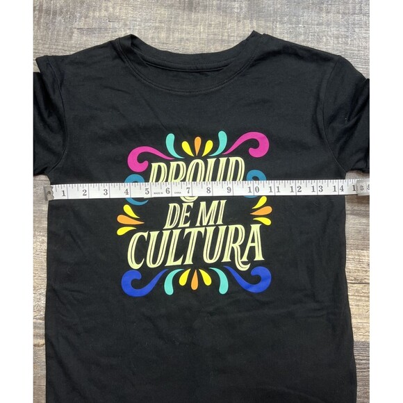 Latina Heritage Month Youth Shirt Proud De Mi Cultura Size Small - Picture 5 of 5